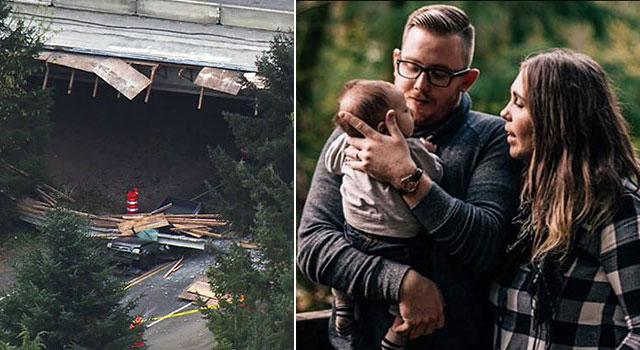 Young couple, baby boy killed by concrete that fell from overpass_144608