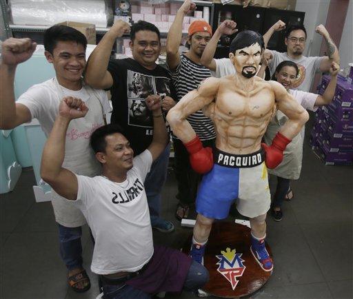 Philippines Pacquiao Cake Boxing_152760