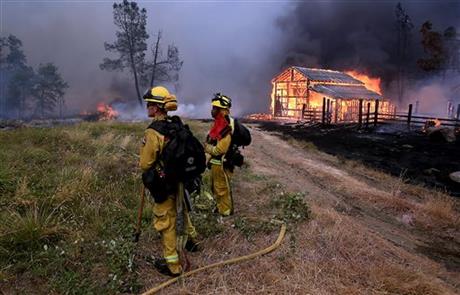 Valley Fire - Whispering Pines on Cobb Mountain_230588