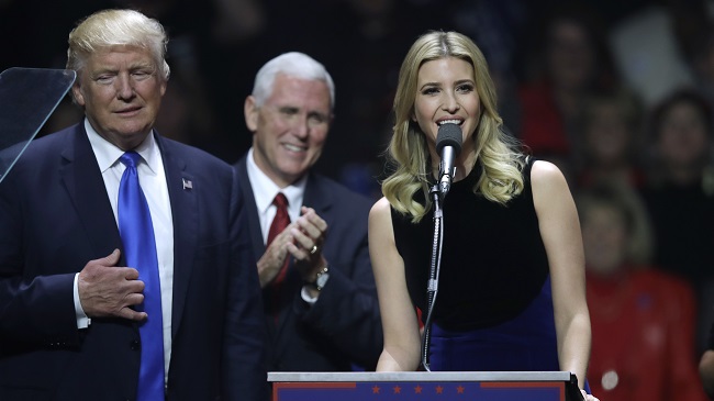 Donald Trump, Mike Pence, Ivanka Trump_479669