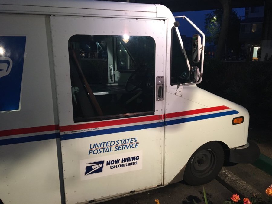 FILE PHOTO of USPS mail truck_341989