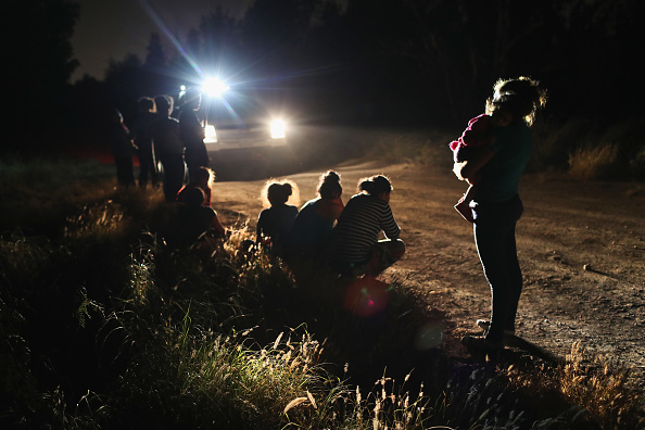 Border Patrol Agents Detain Migrants Near US-Mexico Border 10