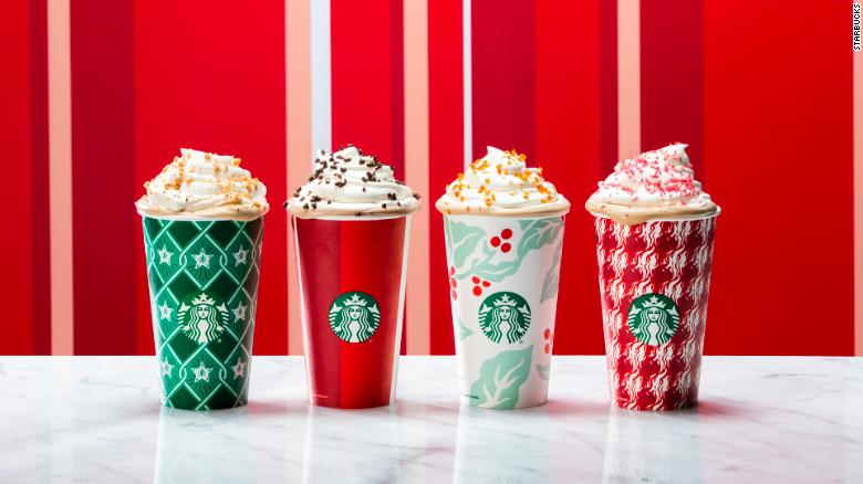 STARBUCKS HOLIDAY CUPS