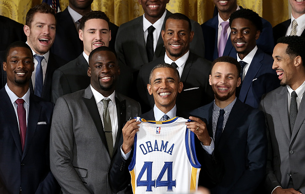 WARRIORS WASHINGTON DC OBAMA