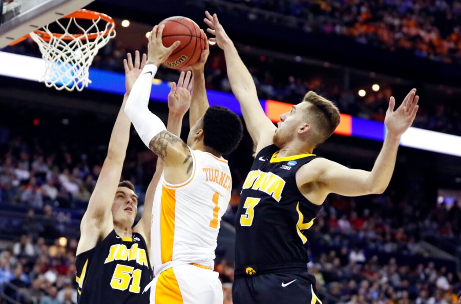 NCAA Tennessee Iowa Basketball_1553458718446