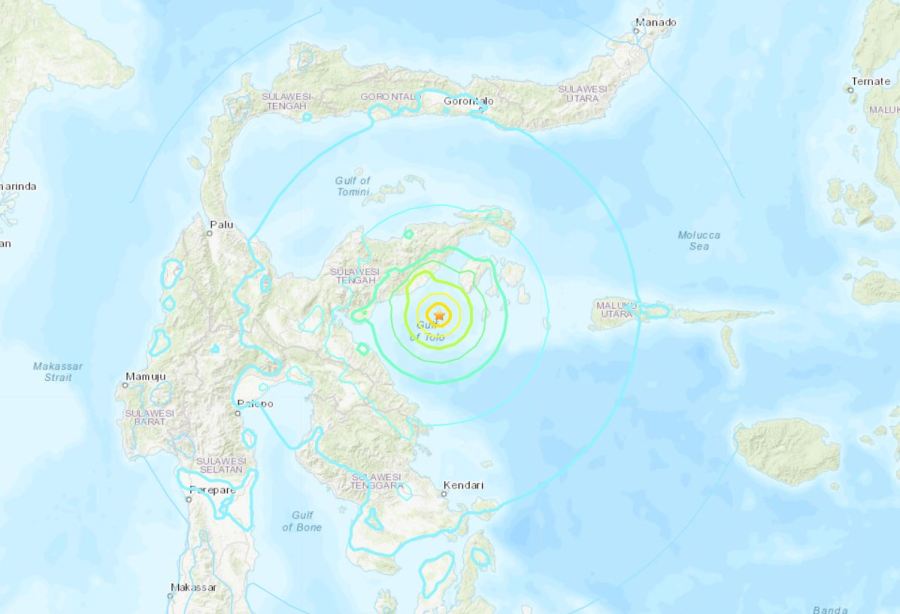 EARTHQUAKE indonesia